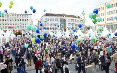 Kooperation mit Stadtteilfesten  / Haus der Religionen auf Zeit