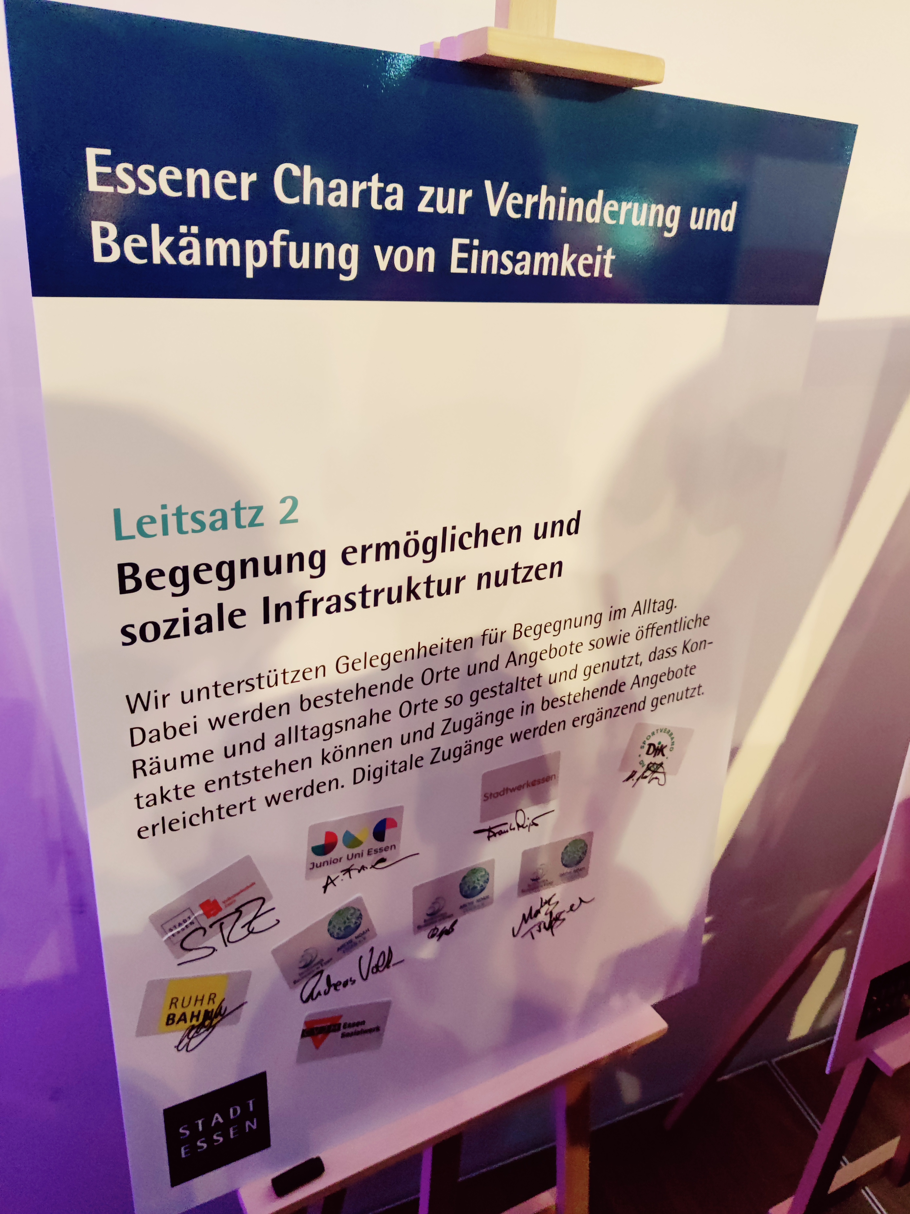 CHarta gegen Einsamkeit